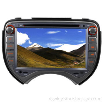 NISSAN MARCH 2din touch screen car  dvd gps entertainment system